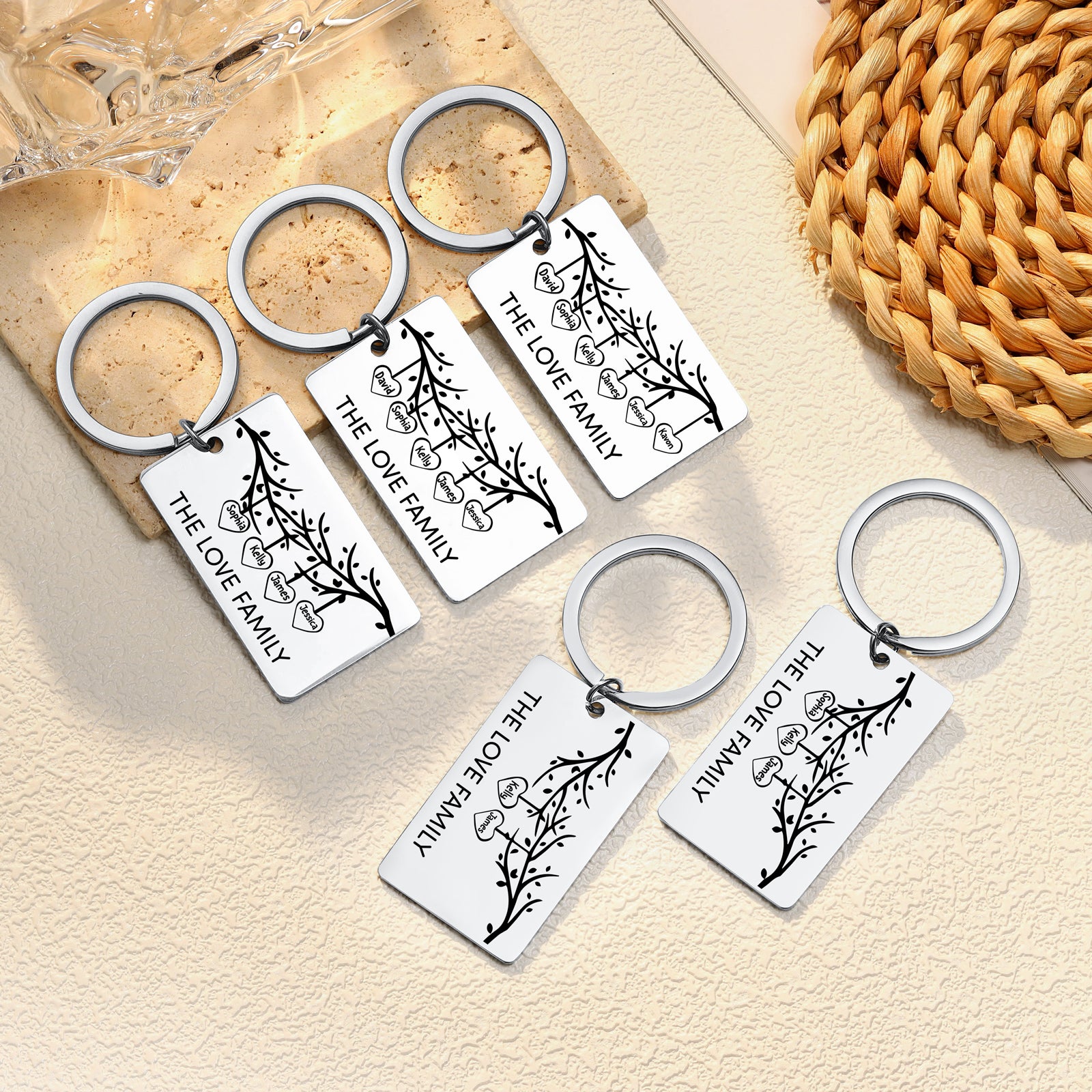 Custom Stainless Steel Keychain