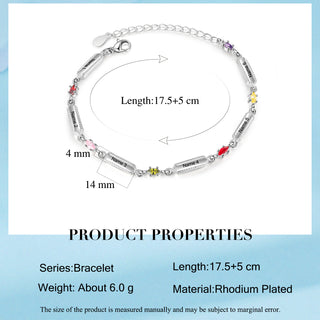 Custom Family Names Bracelet