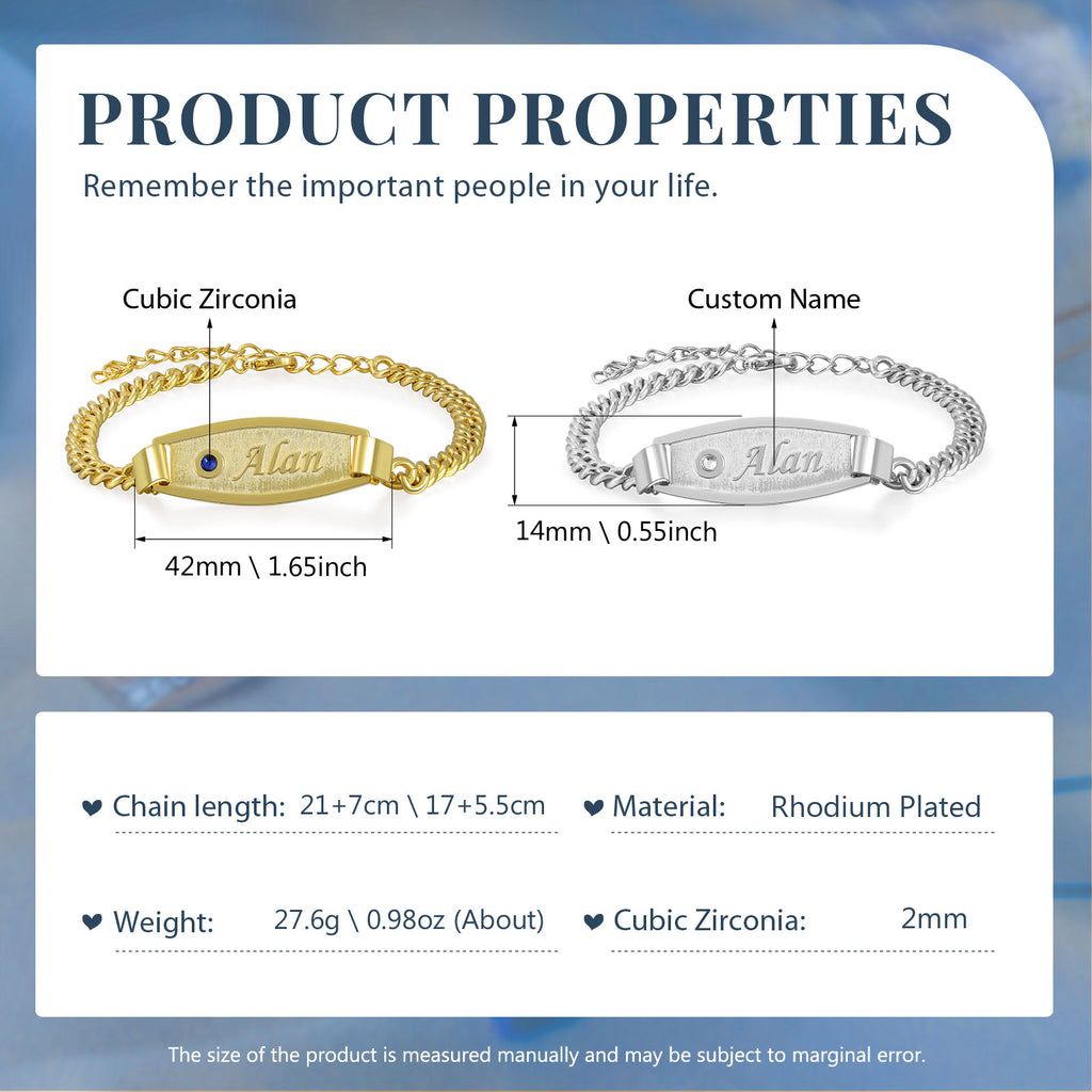 Custom Couple Bracelet