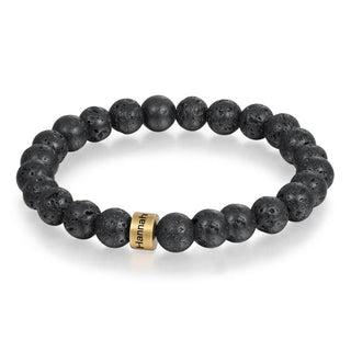 Copper Personalized Natural Stone Bracelets