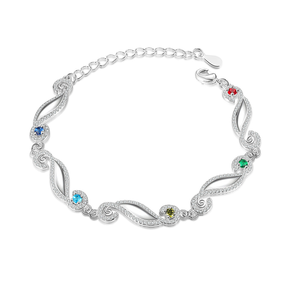 Custom Birthstone Bracelet