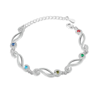 Custom Birthstone Bracelet