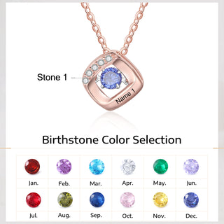 Custom Birthstone Necklace
