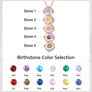 Custom Birthstone Necklace