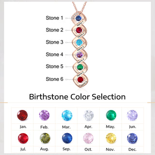 Custom Birthstone Necklace