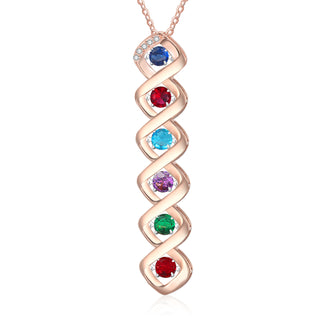 Custom Birthstone Necklace