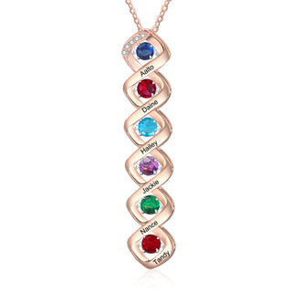Custom Birthstone Necklace
