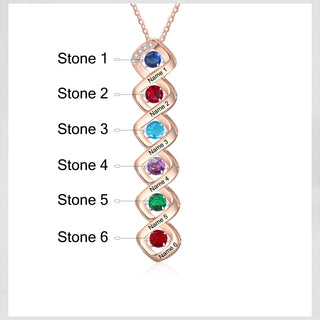 Custom Birthstone Necklace