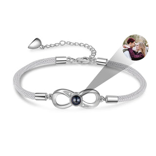 Custom Photo Projection Couple Bracelet