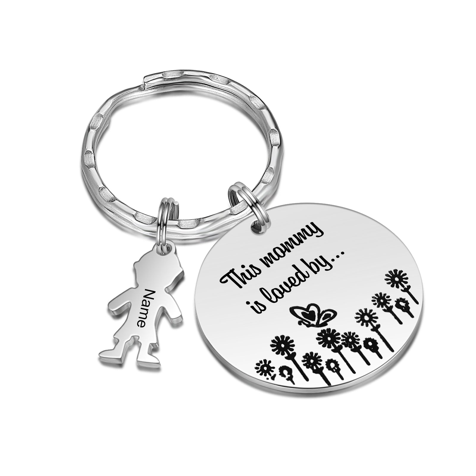 Custom Stainelss Steel Keychain