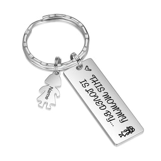 Custom Stainelss Steel Keychain