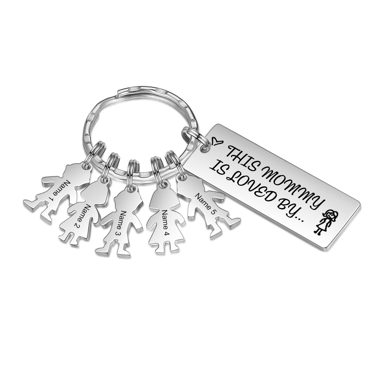 Custom Stainelss Steel Keychain