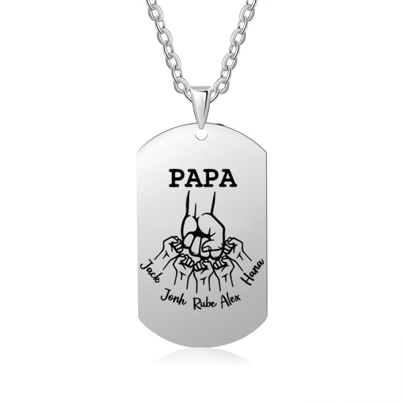 Custom Photo Stainless Steel Necklace