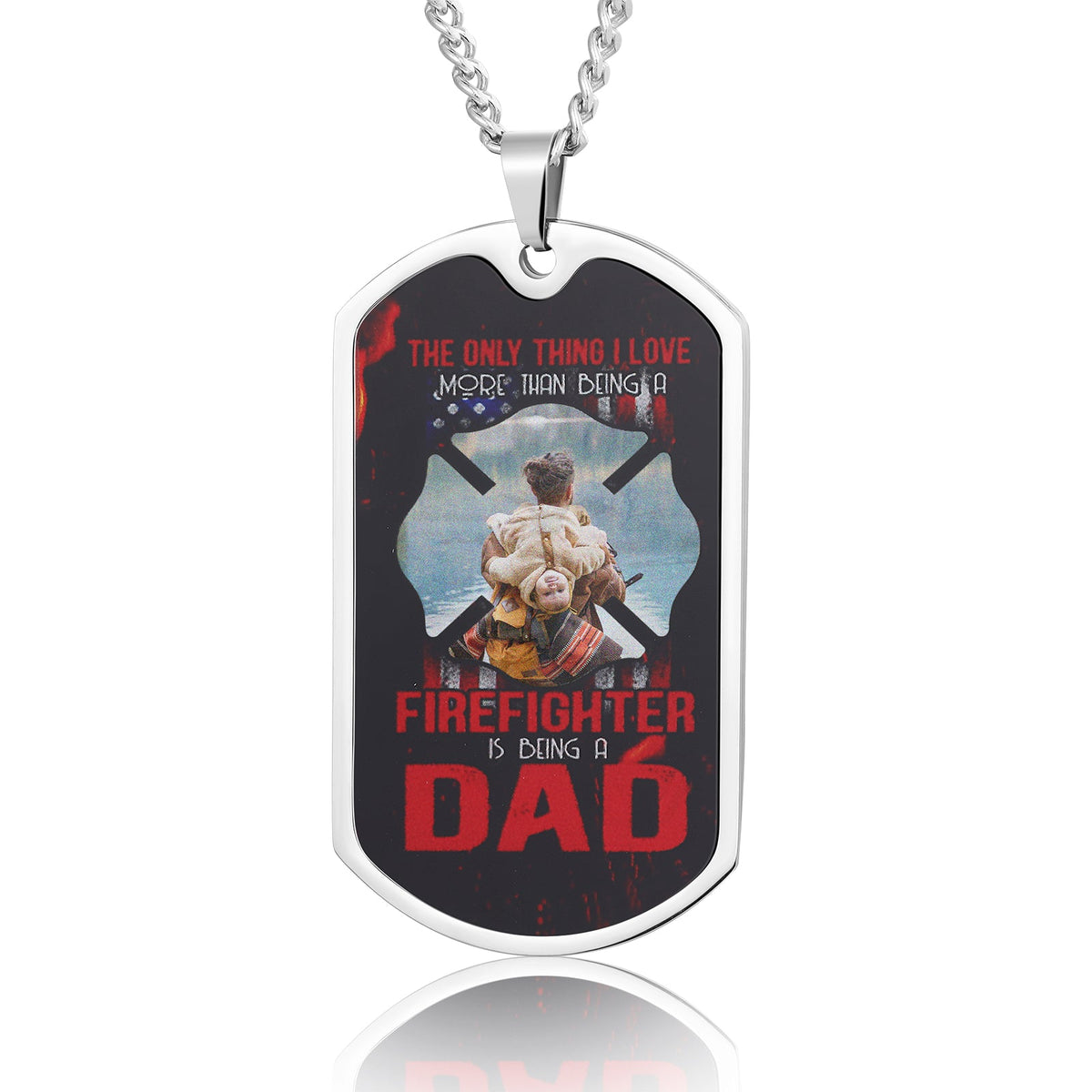 Custom Photo Stainless Steel Necklace