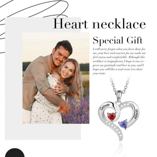 Custom Heart Pendant Necklace