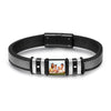 Custom Leather Men Bracelet