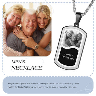 Custom Photo Necklace
