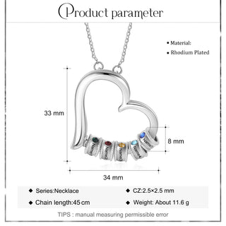 Custom Heart Necklace