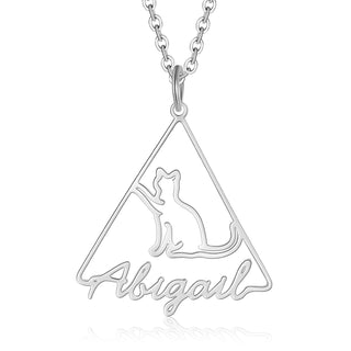 Custom Name Animal Necklace