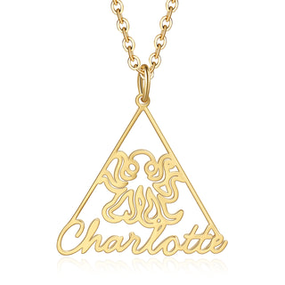 Custom Name Animal Necklace