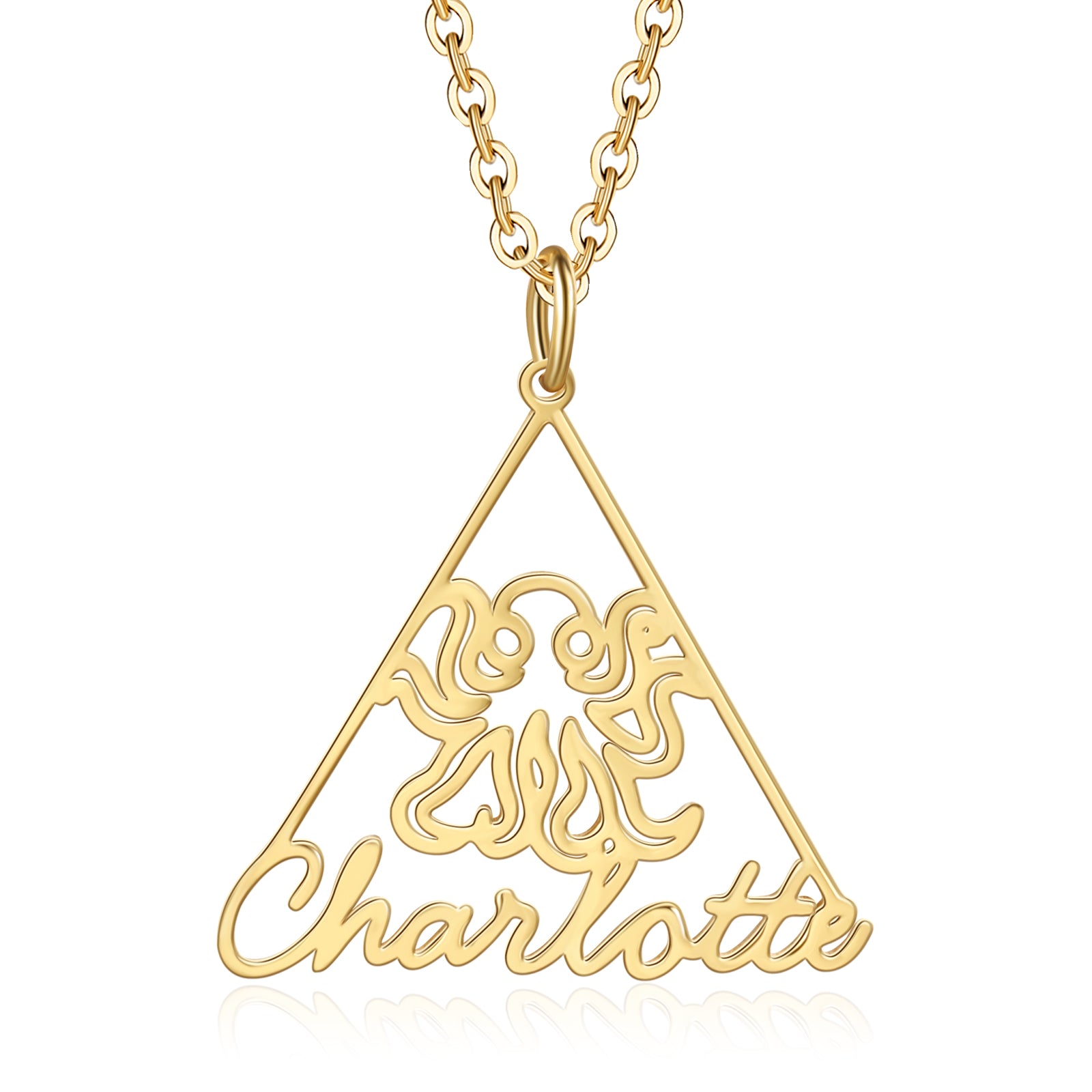 Custom Name Animal Necklace