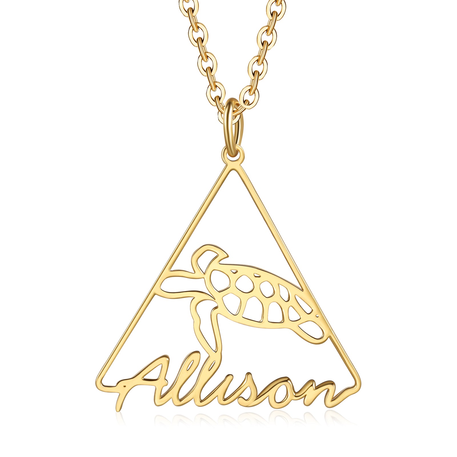 Custom Name Animal Necklace