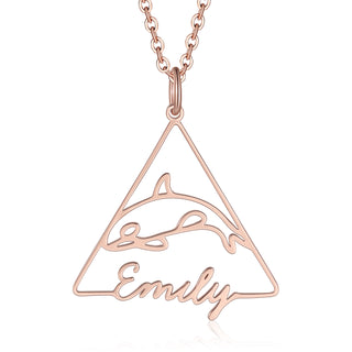 Custom Name Animal Necklace