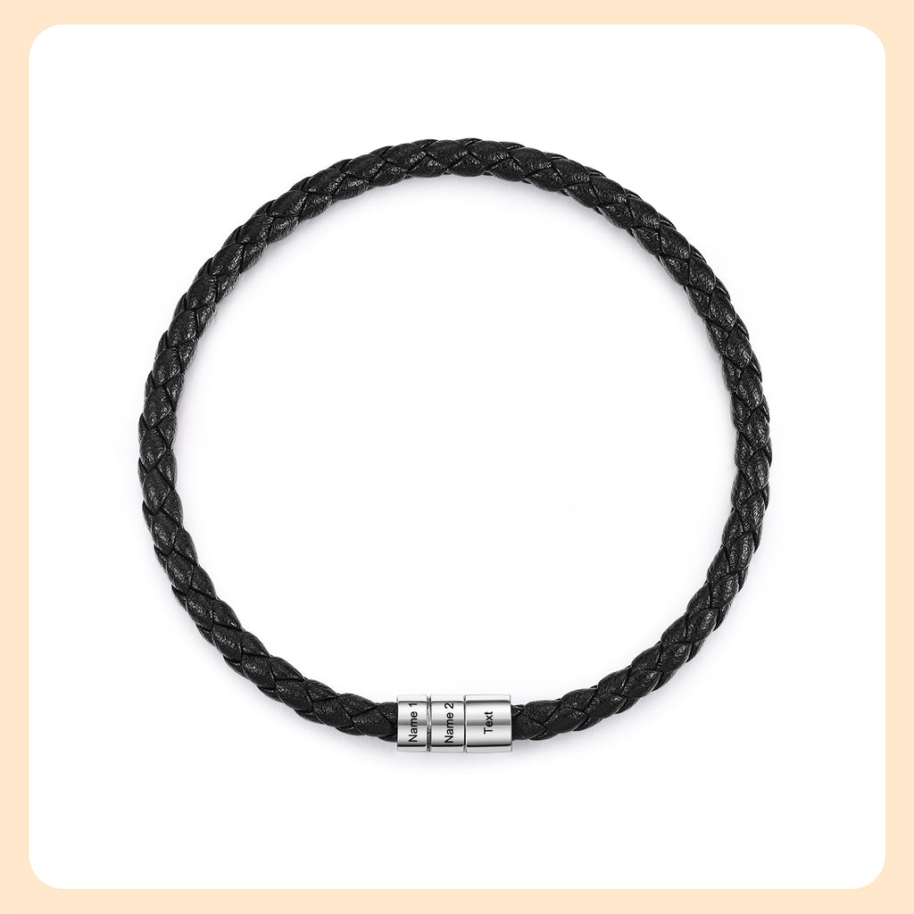 Custom Leather Bracelet