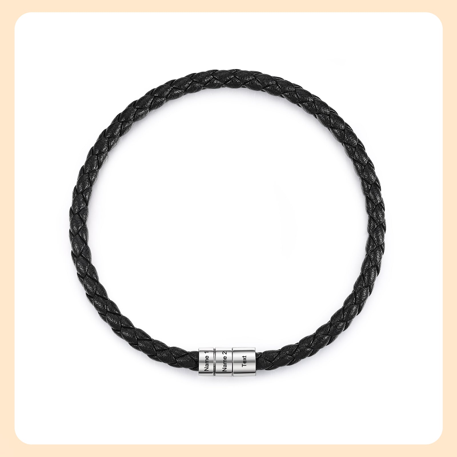 Custom Leather Bracelet