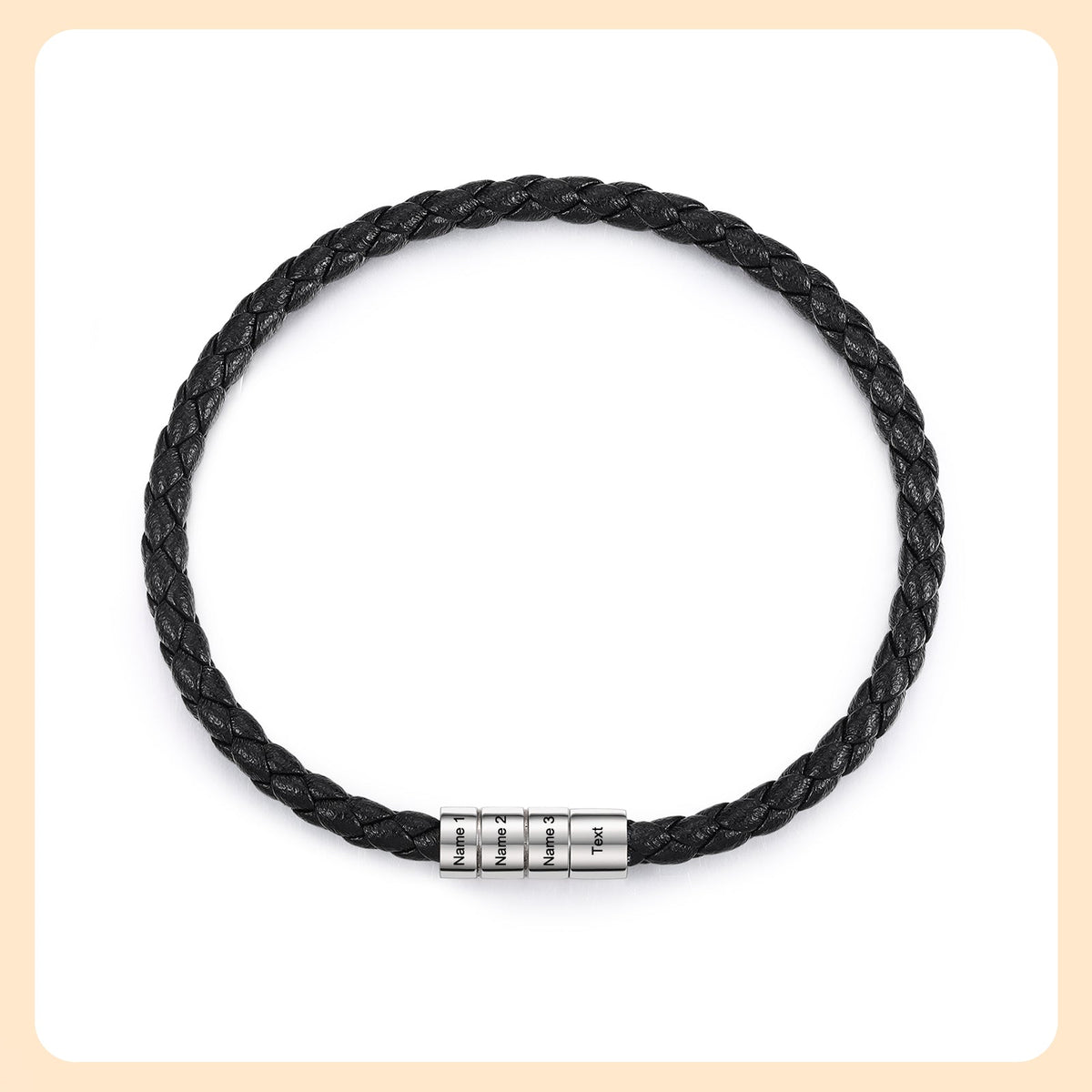 Custom Leather Bracelet