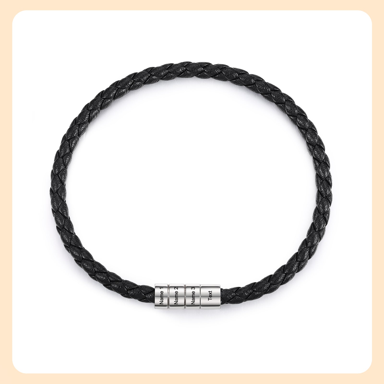 Custom Leather Bracelet