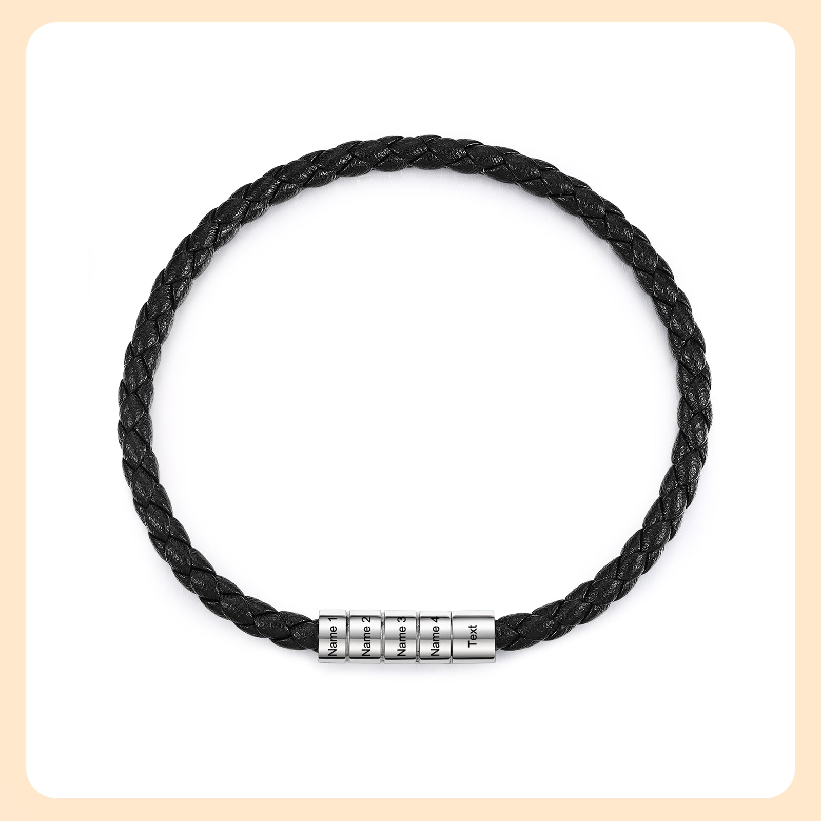 Custom Leather Bracelet