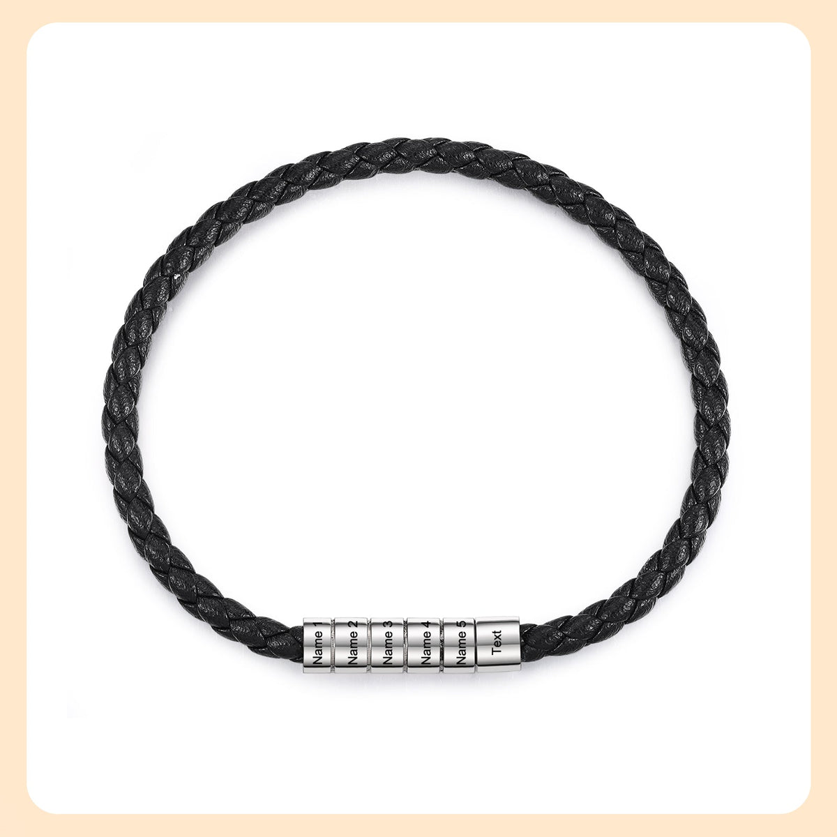 Custom Leather Bracelet