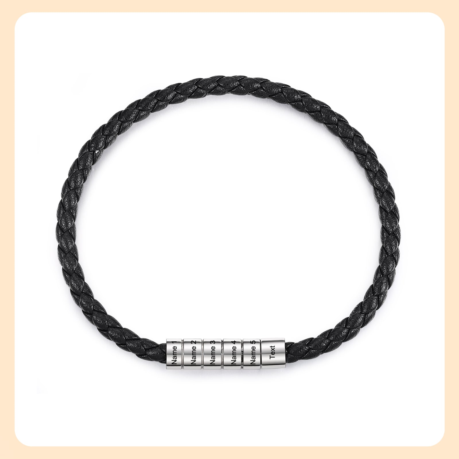 Custom Leather Bracelet