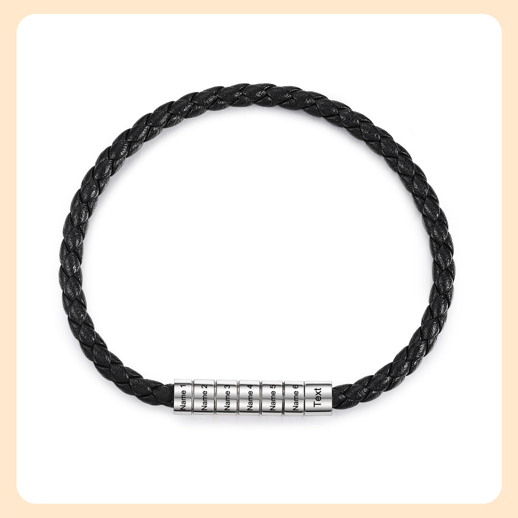 Custom Leather Bracelet