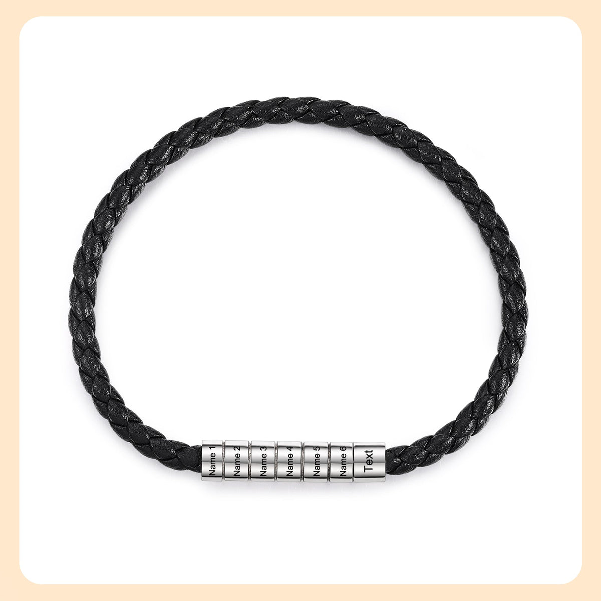Custom Leather Bracelet