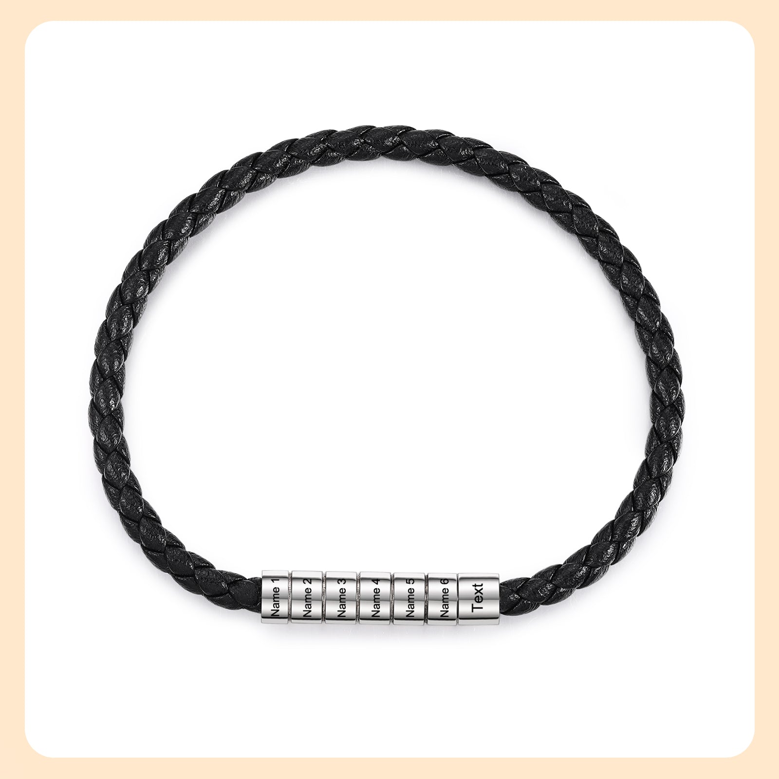 Custom Leather Bracelet