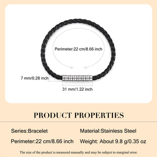 Custom Leather Bracelet