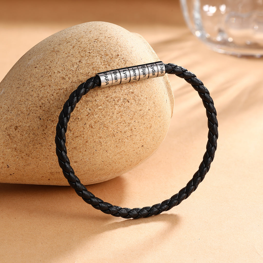 Custom Leather Bracelet