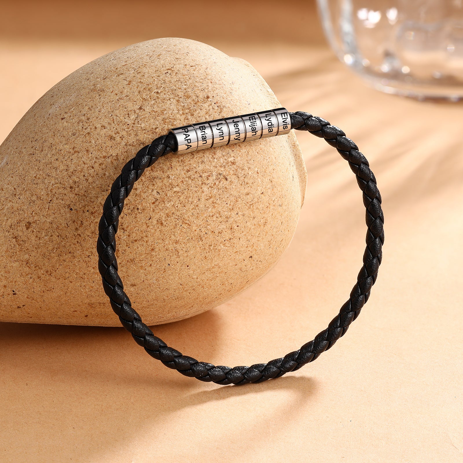 Custom Leather Bracelet