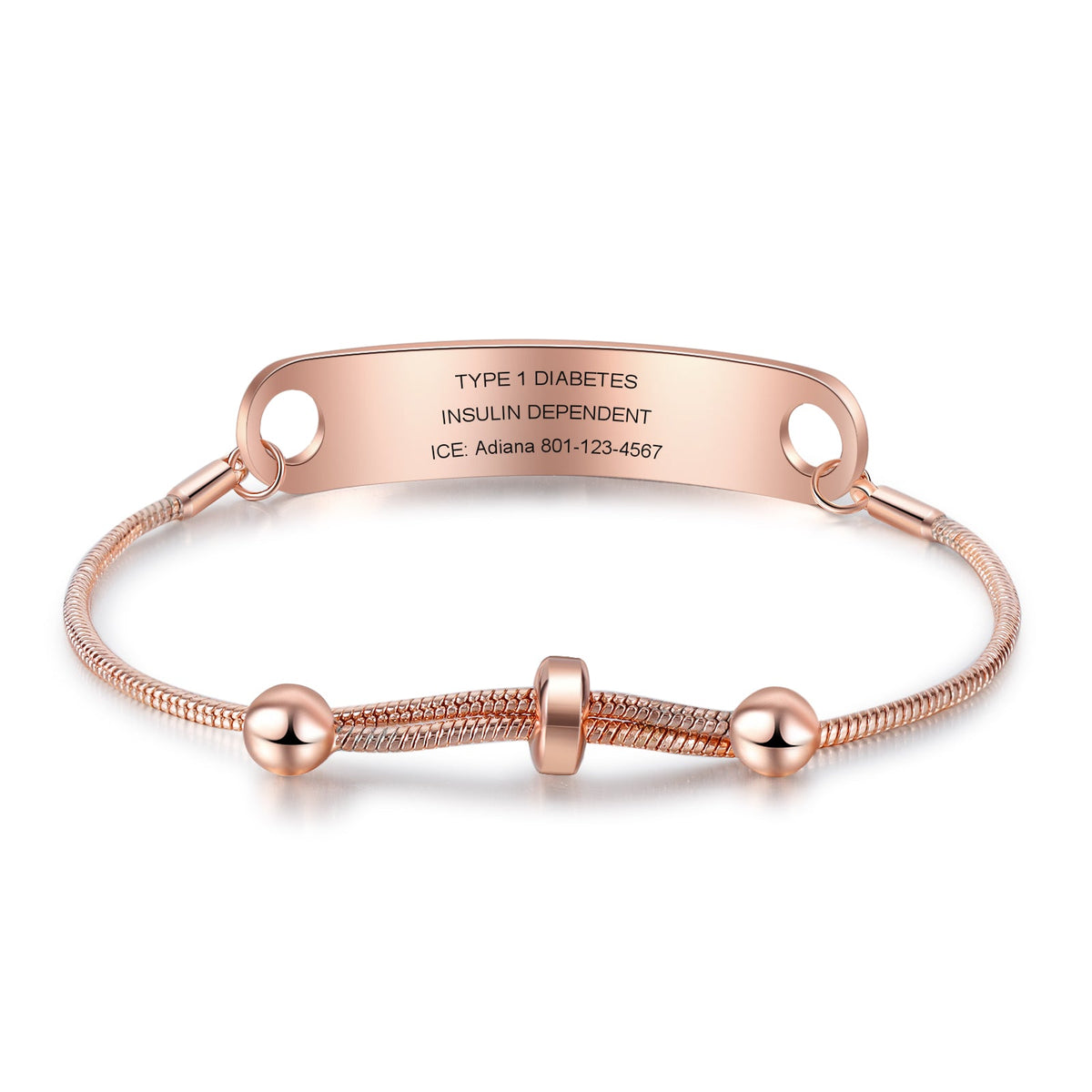 Custom Medical Bracelet