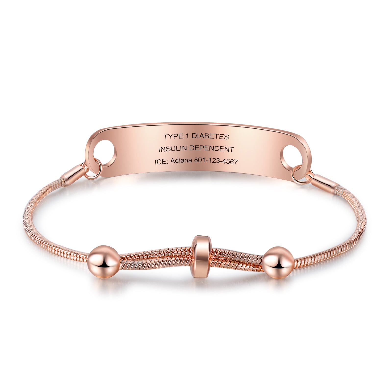Custom Medical Bracelet