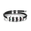 Custom Leather Men Bracelet