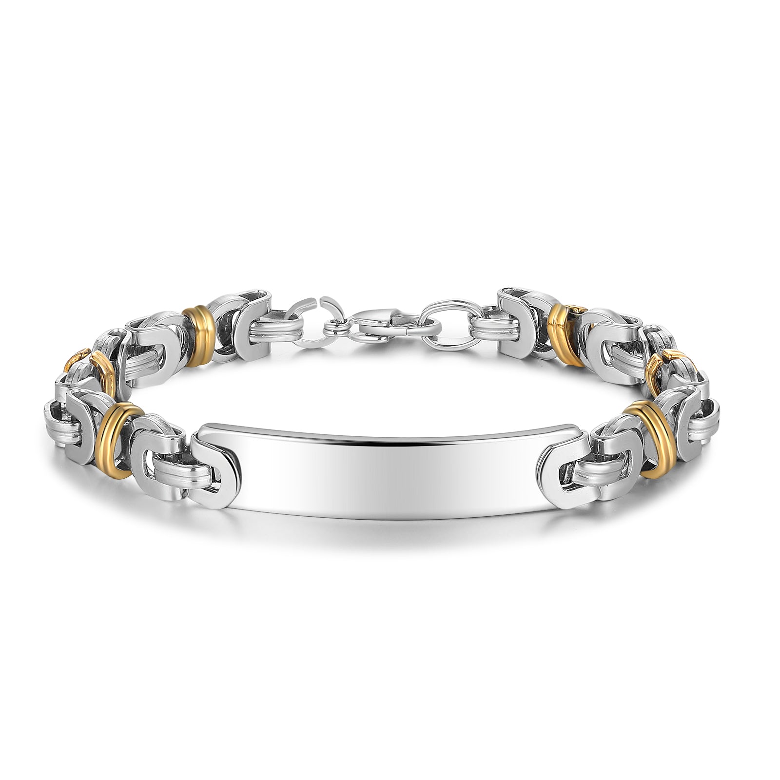 Custom Stainless Steel Men Bracelet