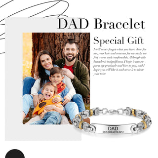 Custom Stainless Steel Men Bracelet