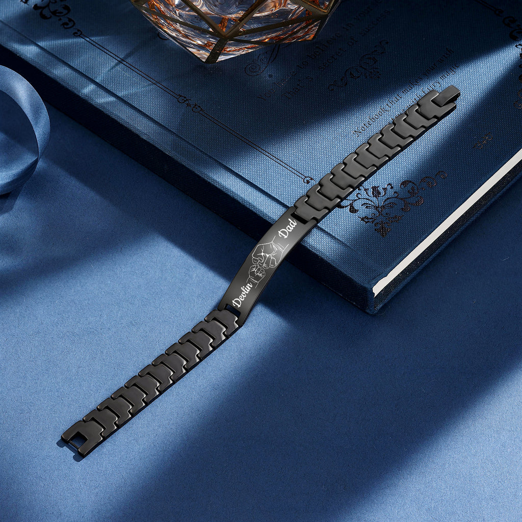 Custom Stainless Steel Men Bracelet