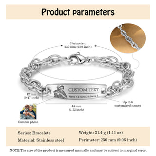 Custom Stainless Steel Bracelet