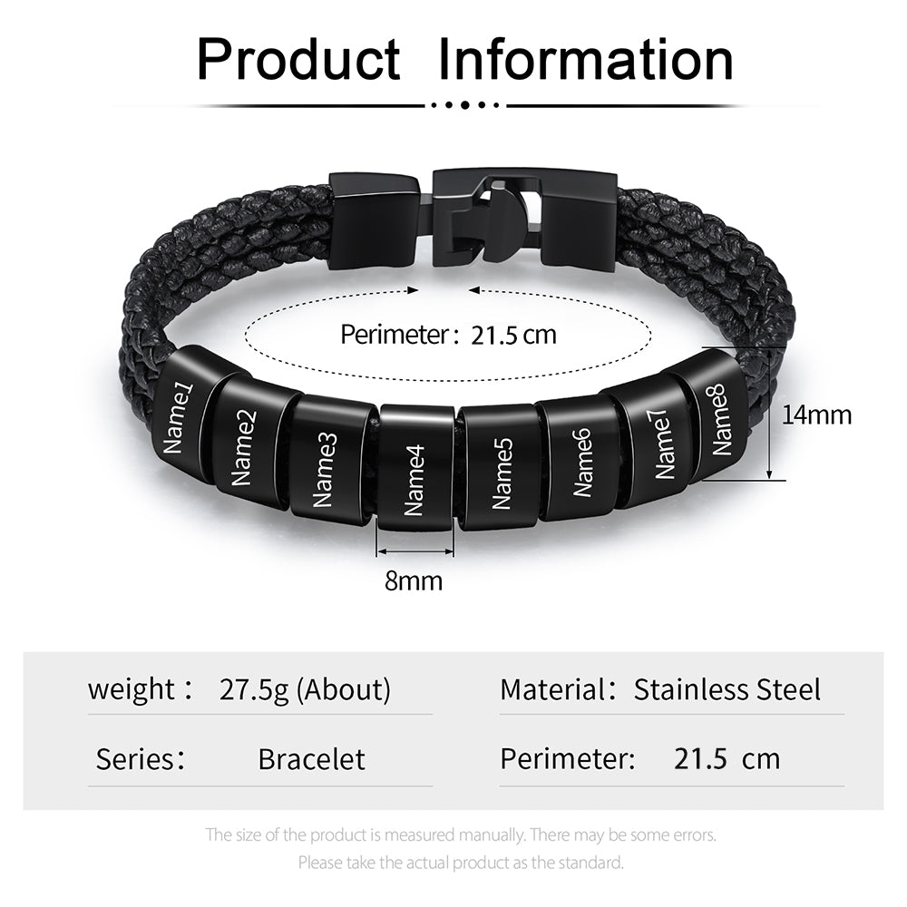 Personalized Stainless Steel Name Bracelet