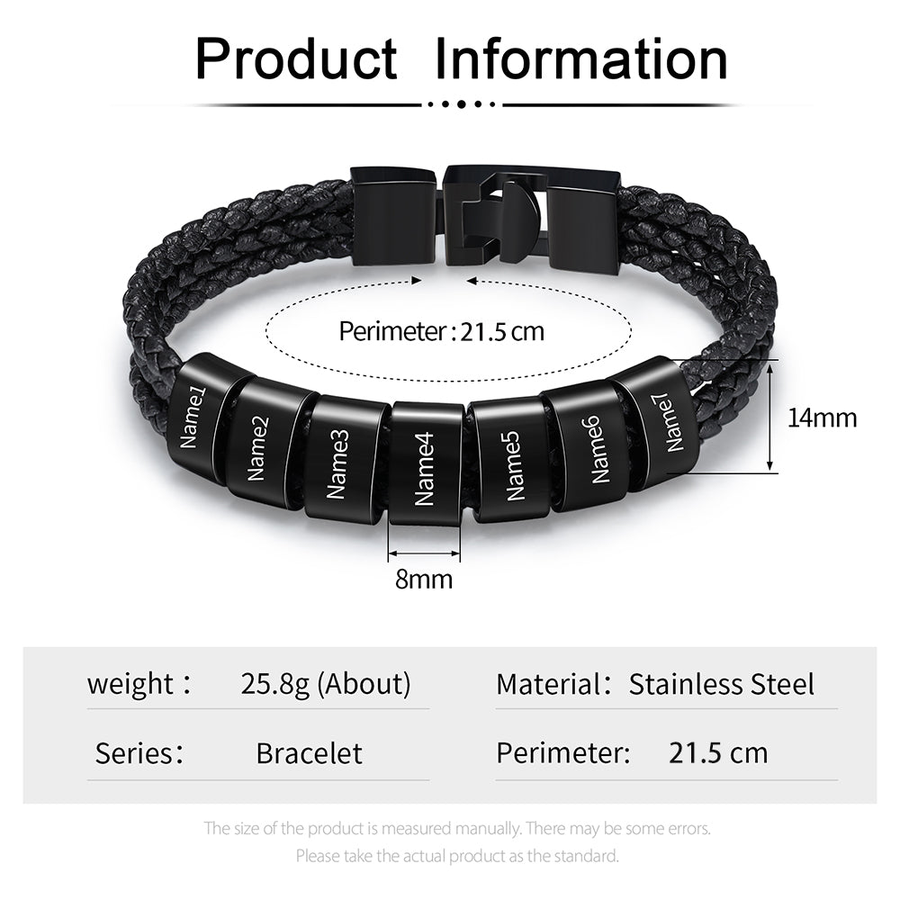 Personalized Stainless Steel Name Bracelet