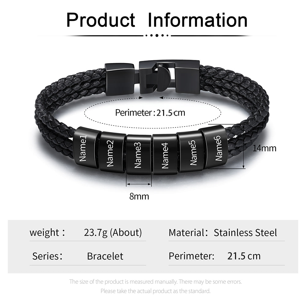 Personalized Stainless Steel Name Bracelet